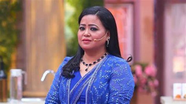 Bharti Singh in a picture with Salman Khan