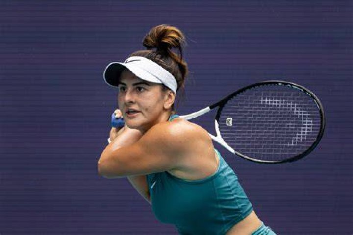 Bianca Andreescu as seen in February 2019