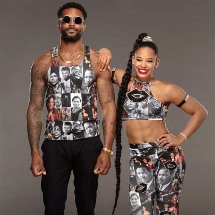 Bianca Belair and Montez Ford as seen in December 2019