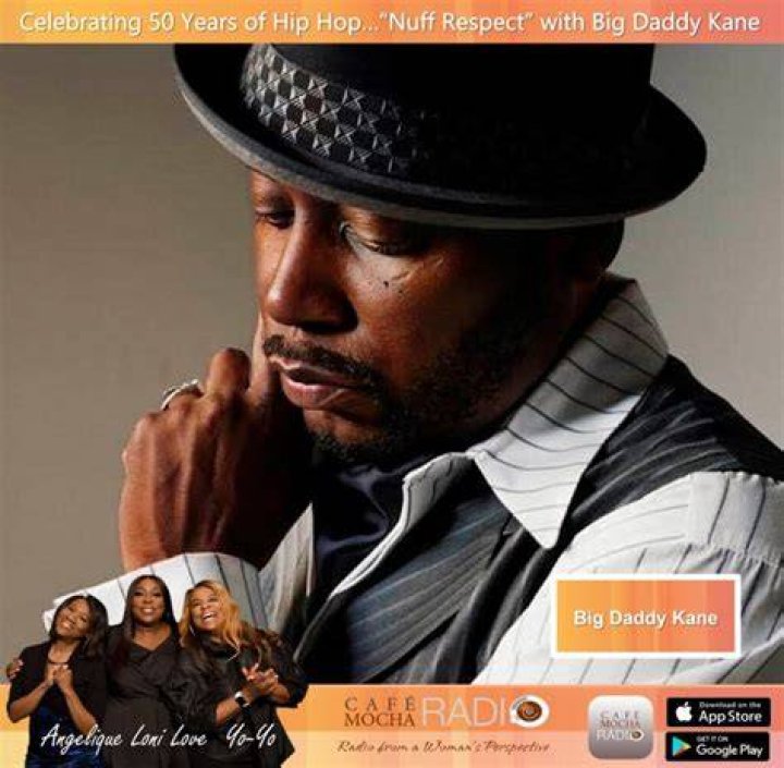 Big Daddy Kane celebrating father's day with his family in June 2018