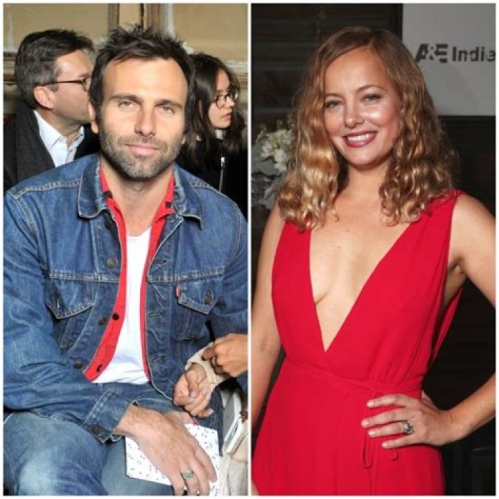 Bijou Phillips with her husband in April 2017