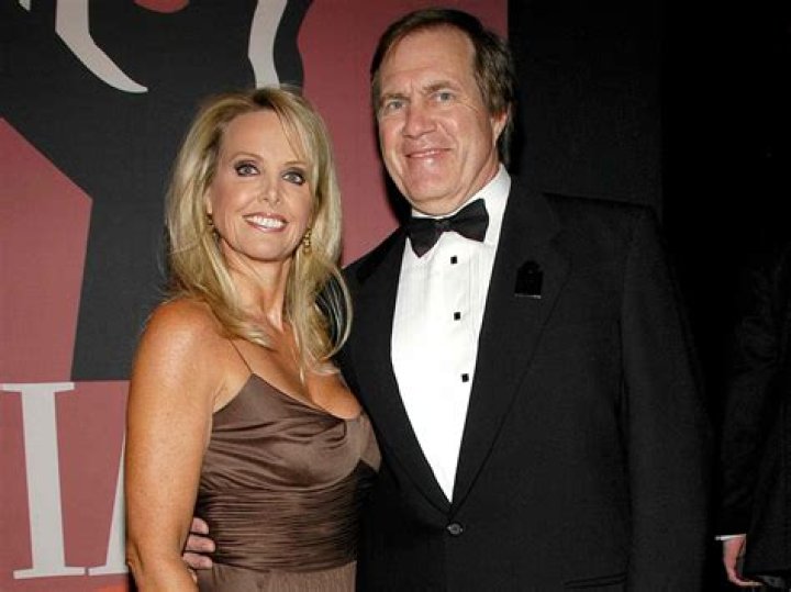 Bill Belichick and Linda Holliday, as seen in October 2017