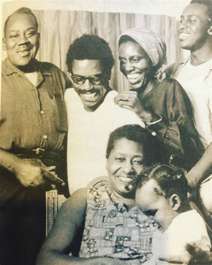 Bill Duke with his Sister Yvonne Duke Hampton as seen on his Twitter Profile in February 2019