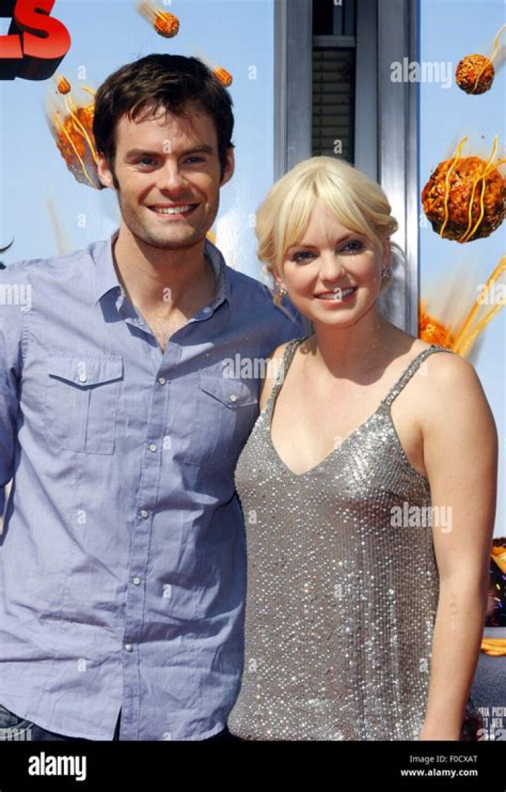 Bill Hader and Anna Faris at the 2013 San Diego Comic Con International