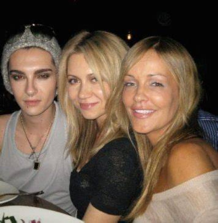 Bill Kaulitz (Left) with Natalie Franz (Middle) and Verina Marcel.