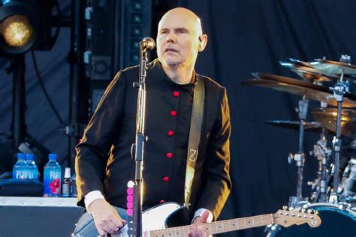 Billy Corgan during a performance as seen in October 2012