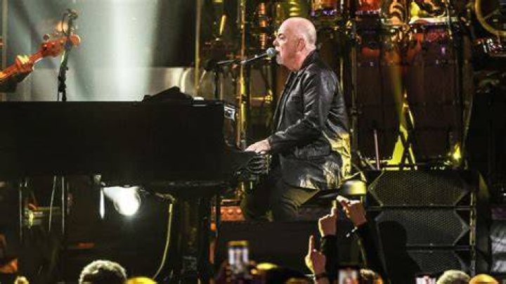 Billy Joel performing at the Madison Square Garden in 2016