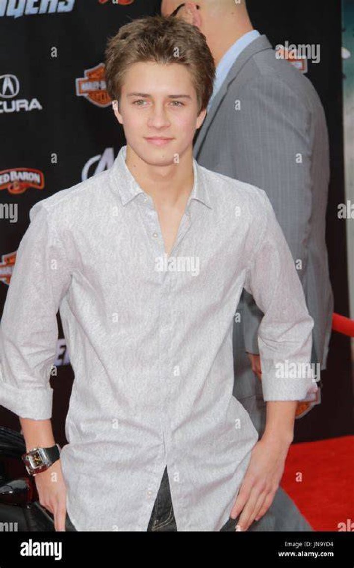 Billy Unger at the Marvel's Avengers: Age Of Ultron premiere in April 2015