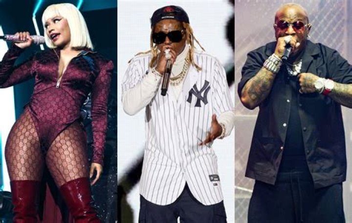 Birdman at Nicki Minaj's Pink Friday Tour in July 2012