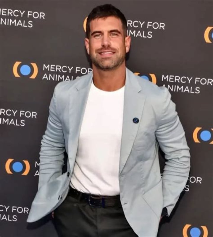 Blake Moynes as seen smiling in December 2020