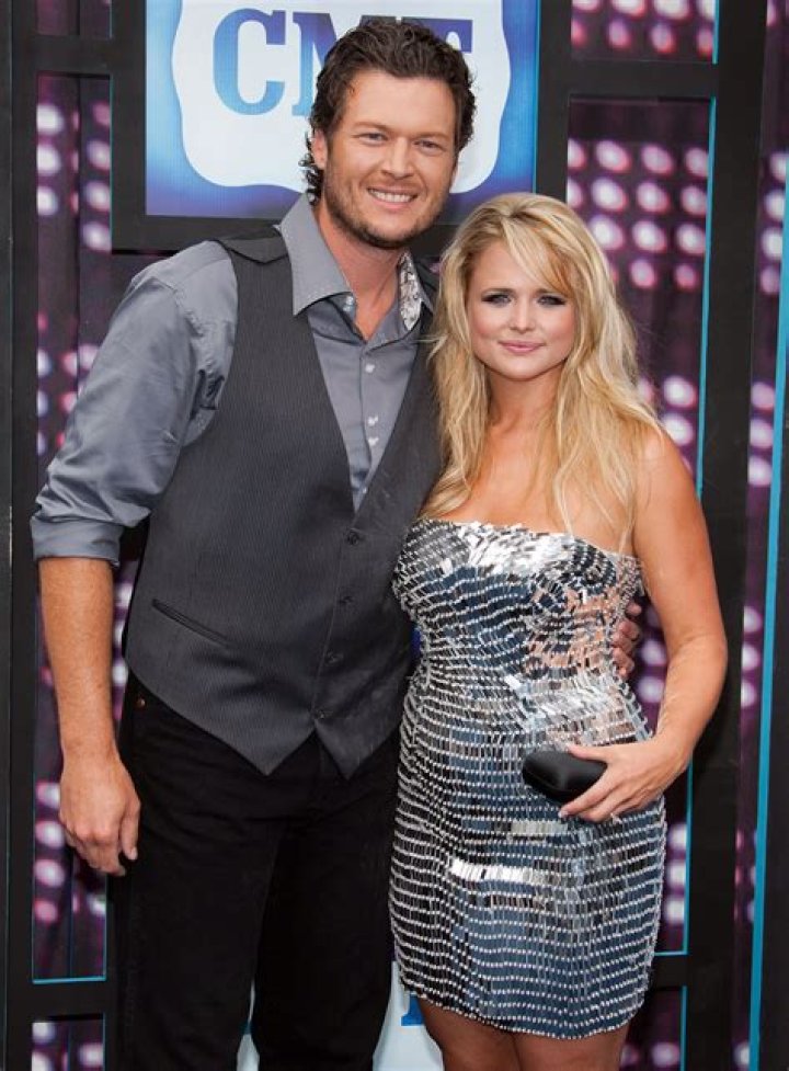 Blake Shelton and Miranda Lambert at Grammy Awards 2014