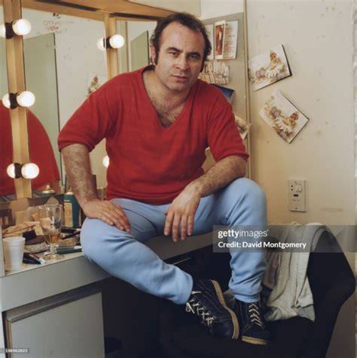 Bob Hoskins on the set of 'Ruby Blue' in February 2008