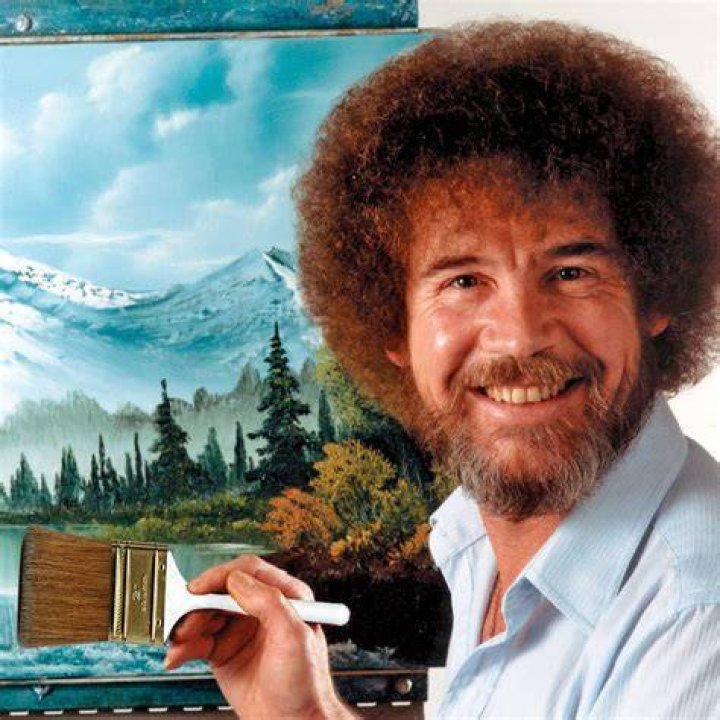 Bob Ross as seen in 1986
