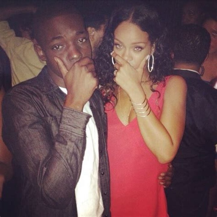 Bobby Shmurda with Rihanna as seen on his Twitter Profile as seen in September 2014