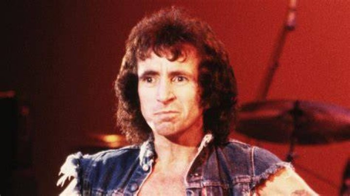 Bon Scott pictured in Grenoble on December 10, 1979