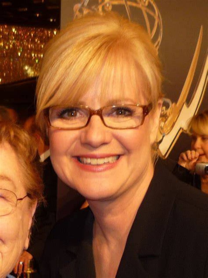 Bonnie Hunt with a friend, as seen in January 2019