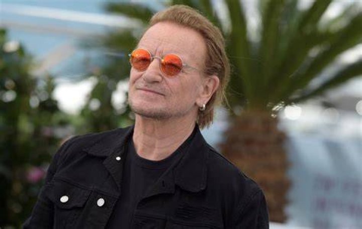 Bono as seen at the Annual Meeting 2008 of the World Economic Forum in Davos, Switzerland on January 24, 2008