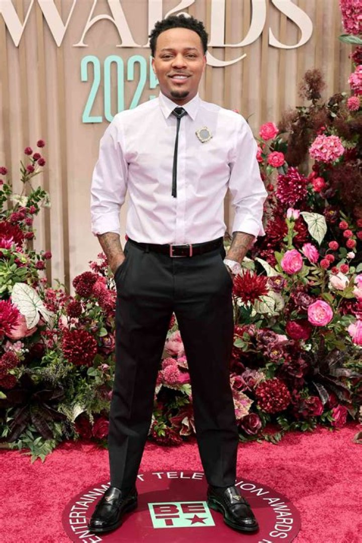 Bow Wow on red carpet, before a performance at an event by Chateau Nightclub and Gardens