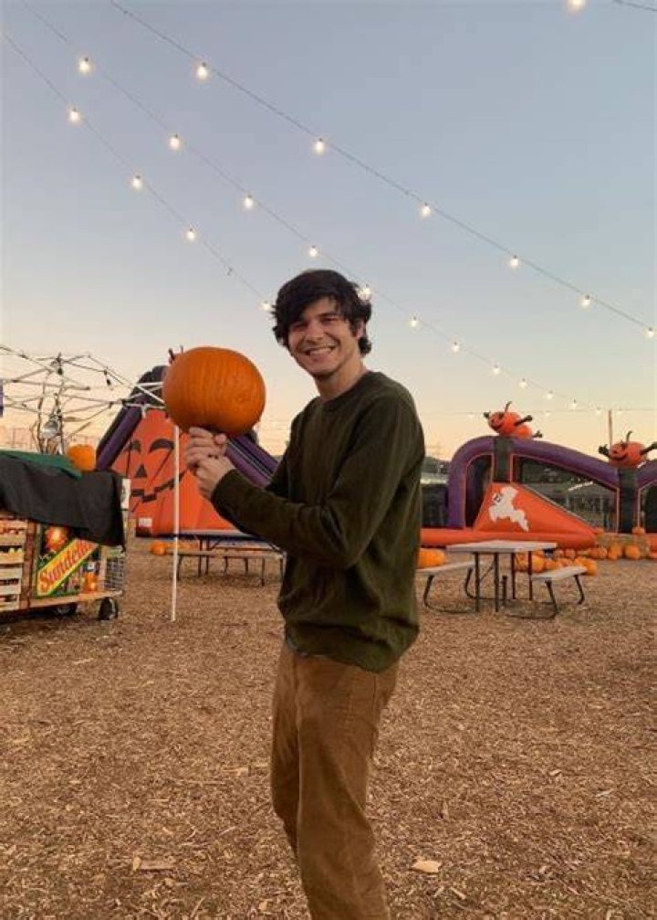 Braeden Lemasters smiling in an Instagram post in October 2019
