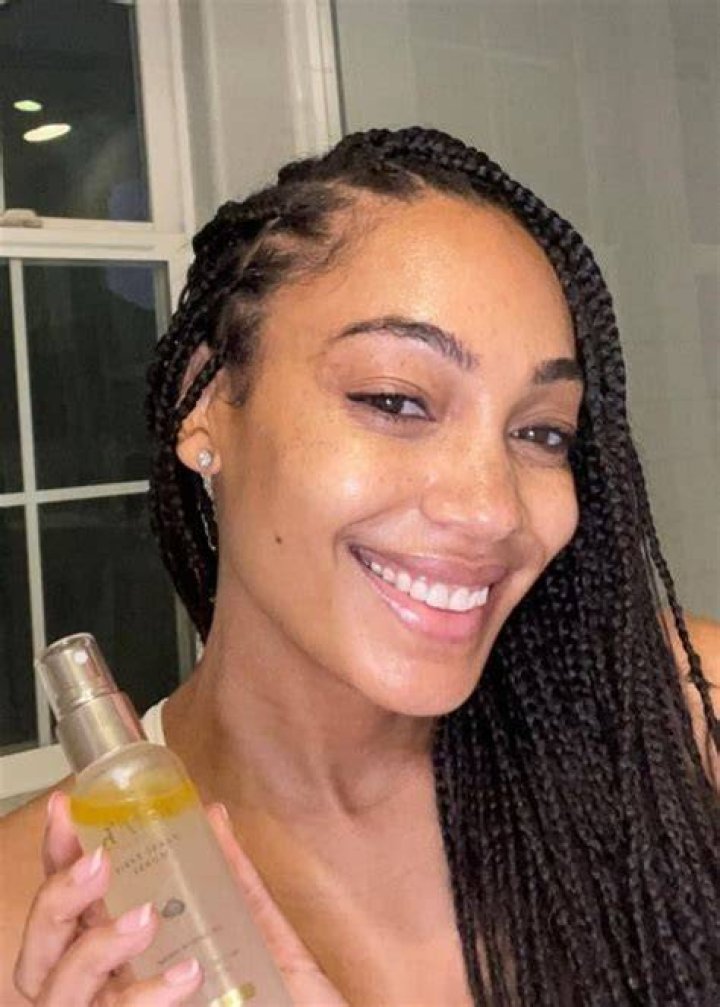 Brandi Marshall as seen in a selfie that was taken in December 2022