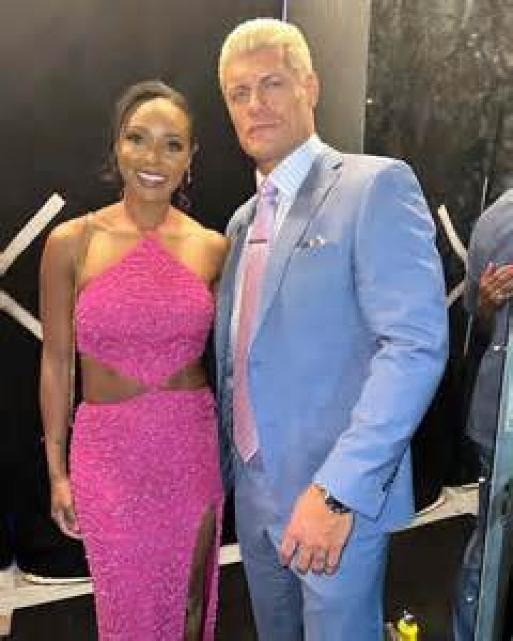 Brandi Rhodes and Cody Rhodes, as seen in December 2020
