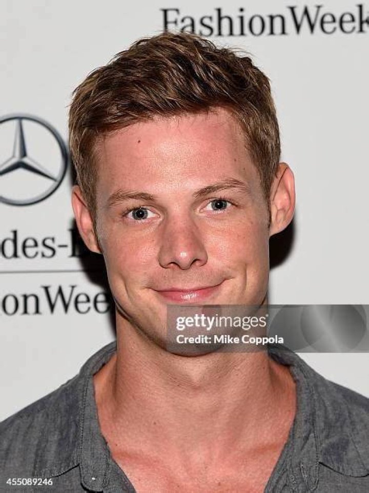 Brandon Jones at the Mercedes-Benz Fashion Week Spring 2015
