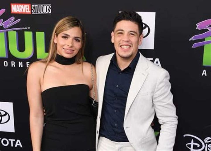 Brandon Moreno and Shirley Moreno, as seen in June 2021