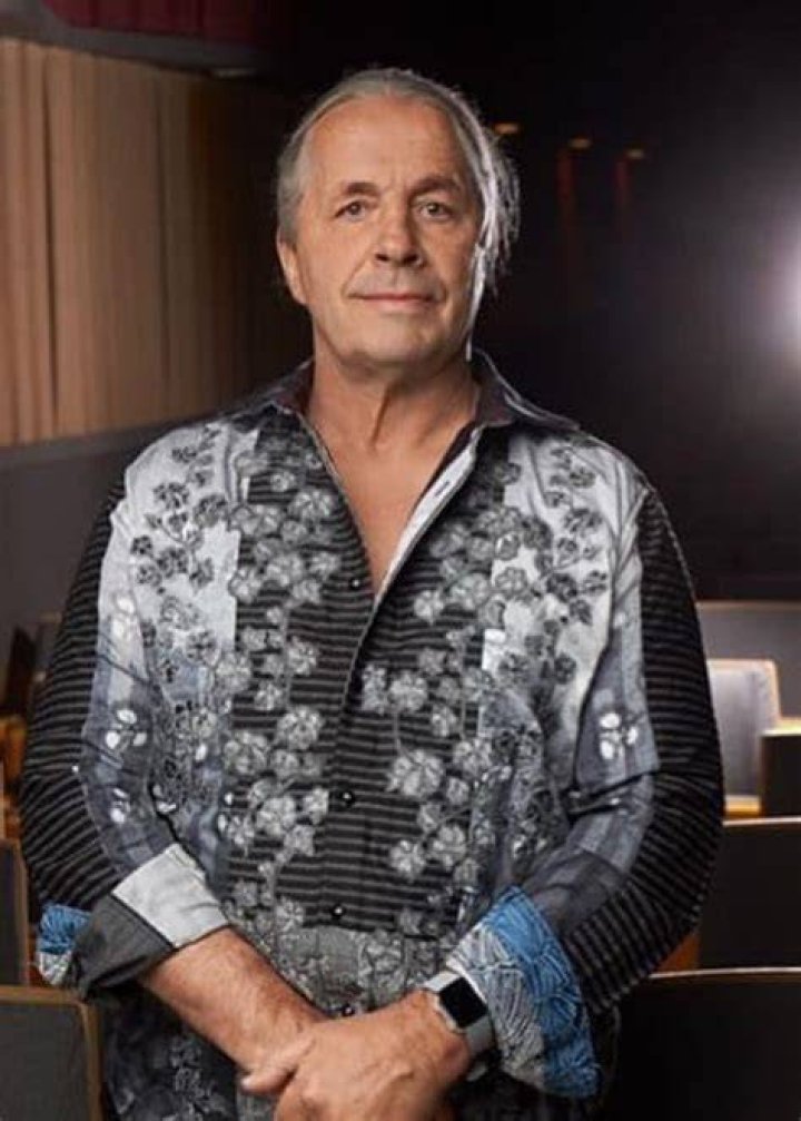 Bret Hart in an Instagram post as seen in April 2019