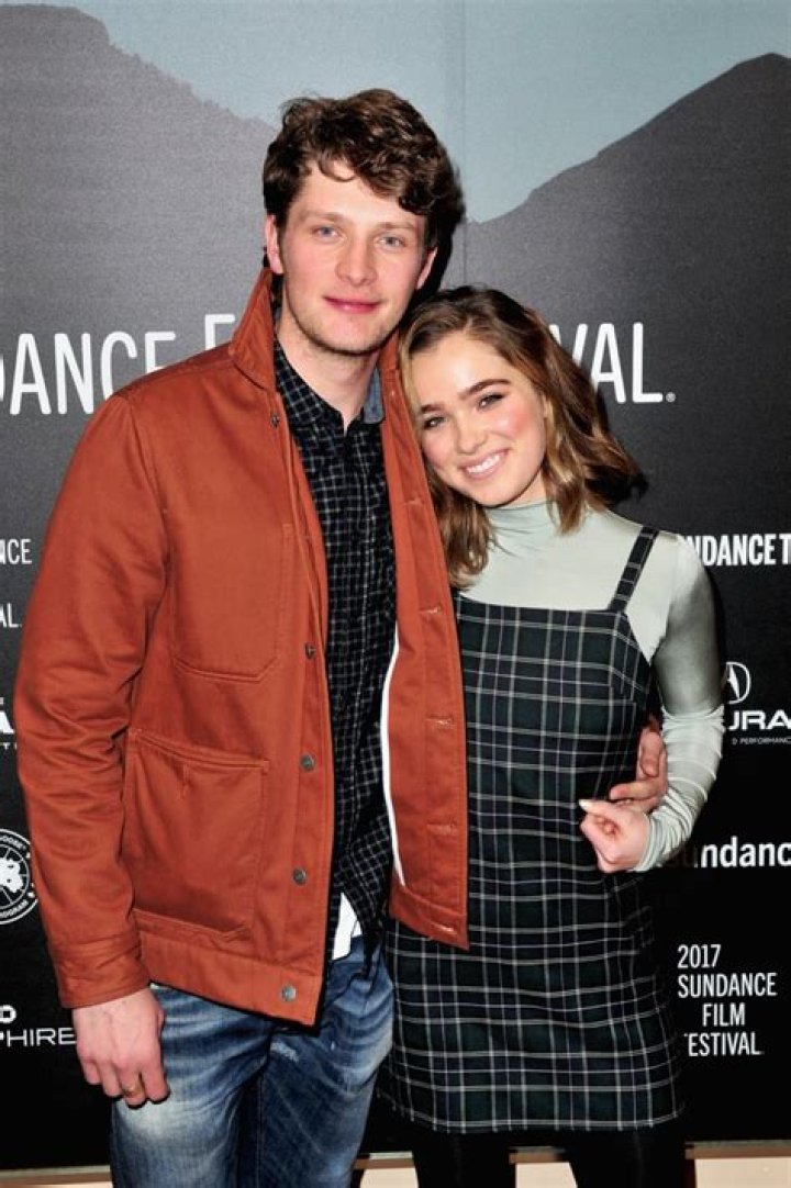 Brett Dier and Haley Lu Richardson at the 18th Annual Post Golden Globes Party in January 2017