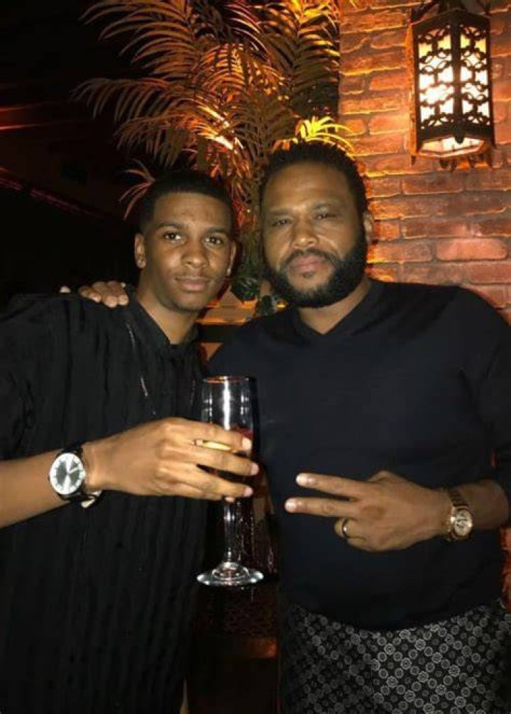 Brett Gray (Left) and Anthony Anderson as seen in May 2018