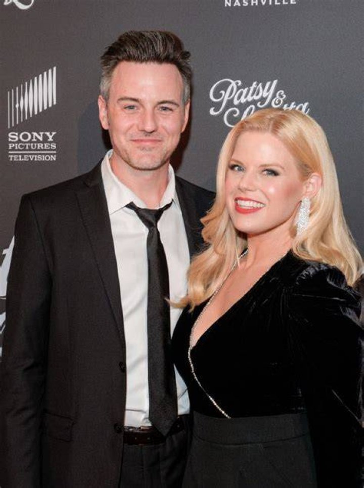 Brian Gallagher and Megan Hilty
