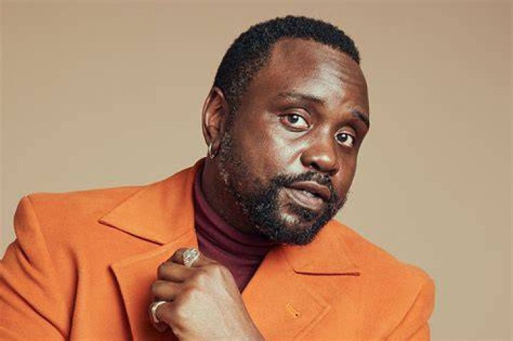 Brian Tyree Henry taking a selfie with Roger Robinson