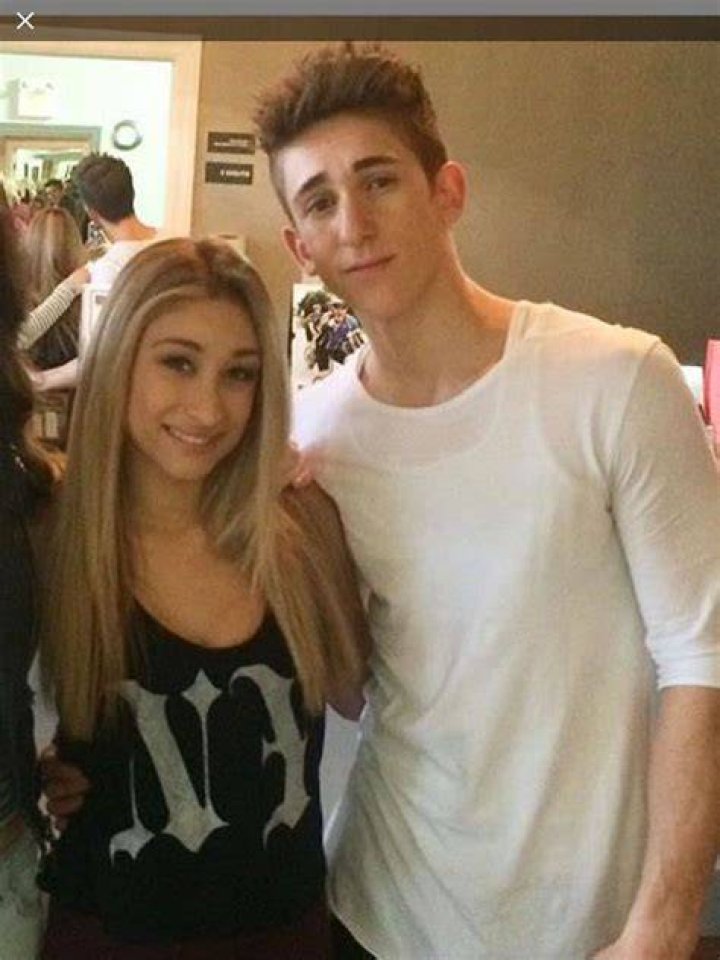 Briar Nolet and Myles Erlick in July 2017 selfie