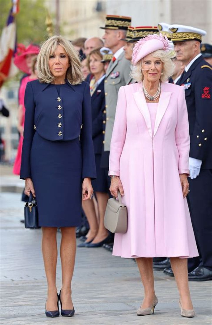 Brigitte Macron as seen in an Instagram Post in April 2021