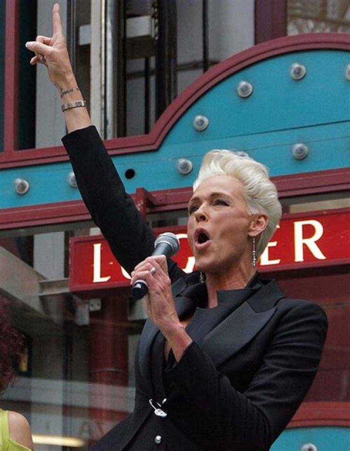 Brigitte Nielsen as Mr. Lugner's special guest for Vienna's annual 'Opernball' in 2012