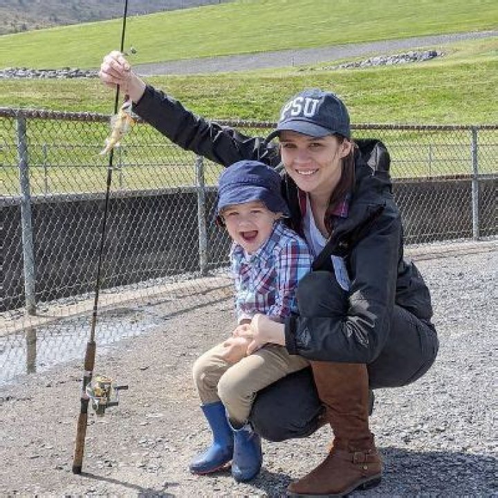 Brittani Kline with her son as seen in November 2018