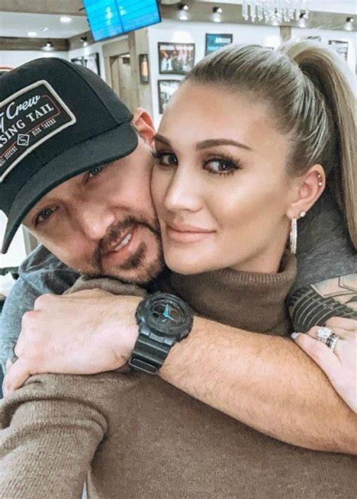Brittany Kerr as seen with Jason Aldean in an Instagram selfie in January 2019