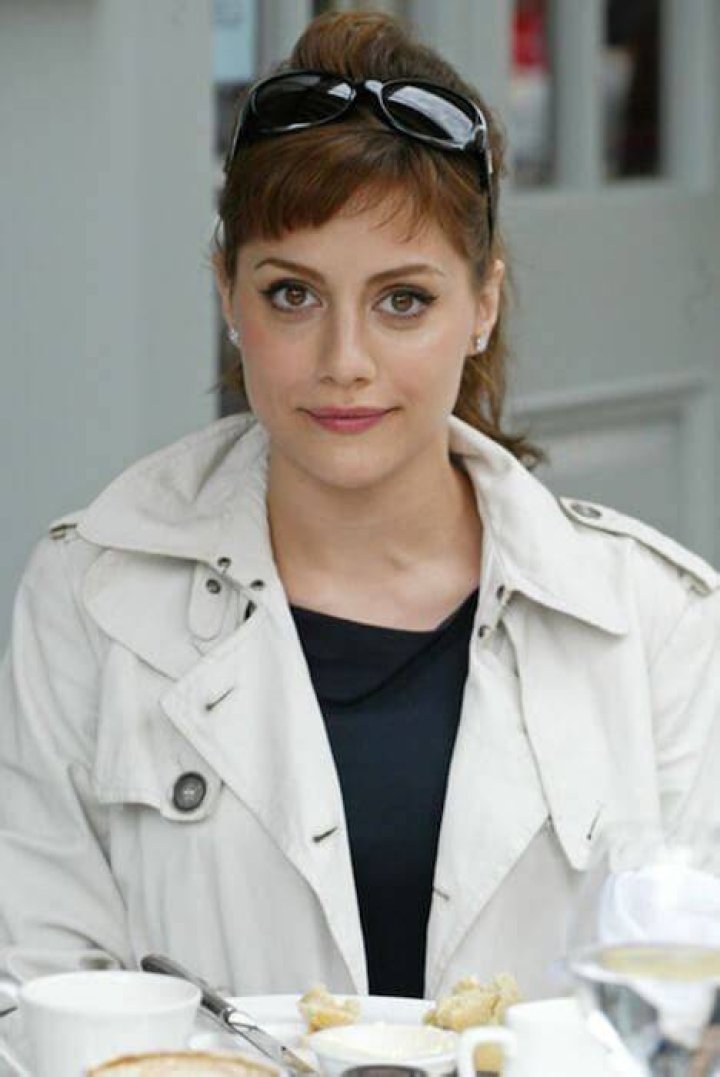 Brittany Murphy during a casual tea session in Los Angeles