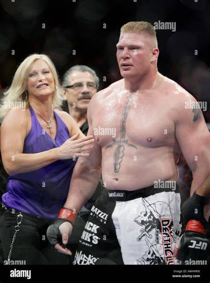 Brock Lesnar and wife Sable