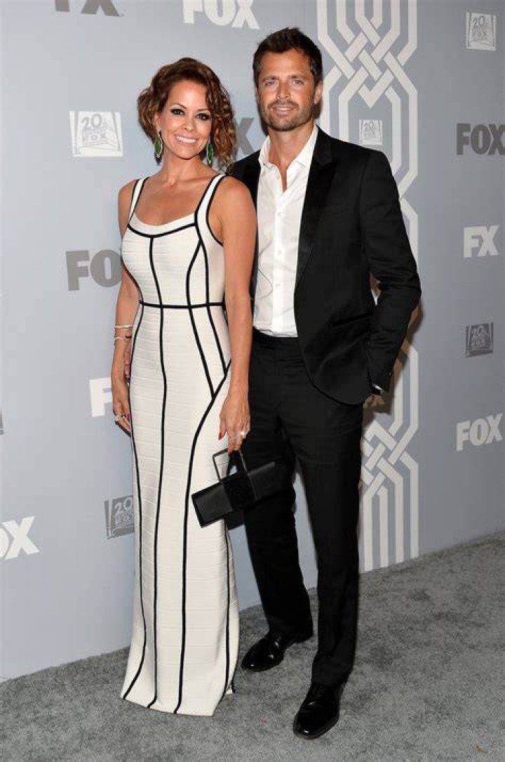 Brooke Burke with David Charvet