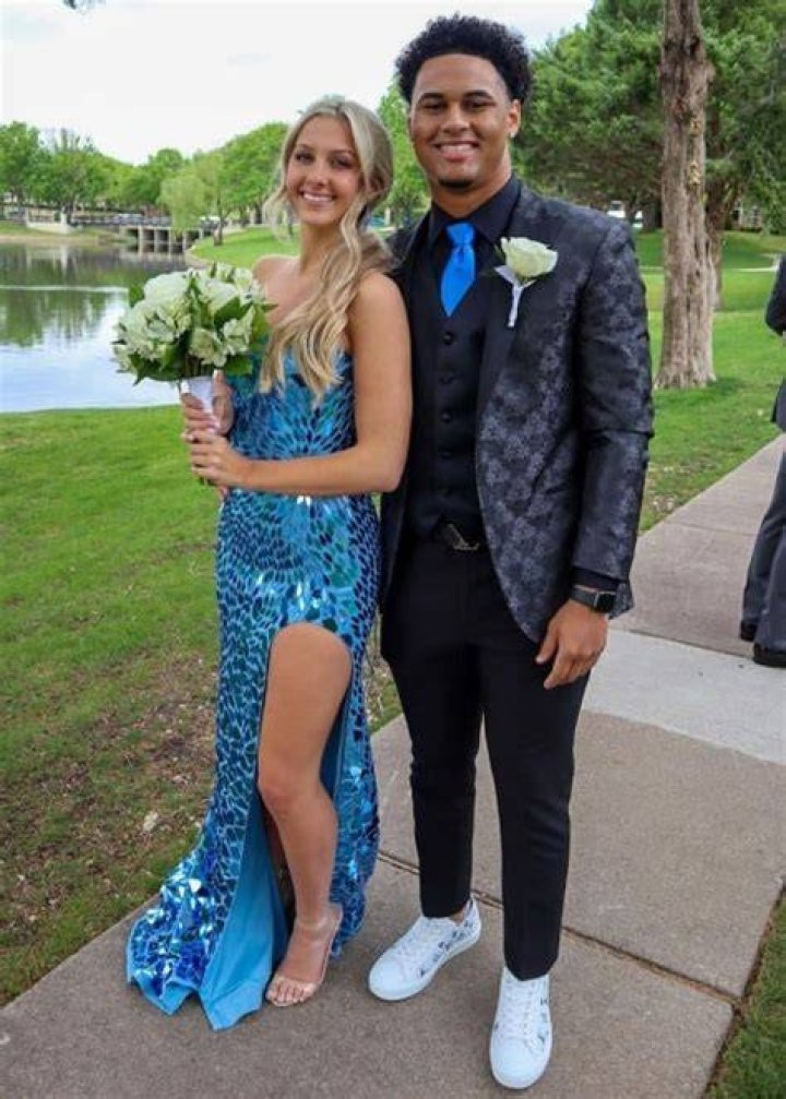 Brooke Roberts and Jacob Stephens in a picture that was taken in September 2021