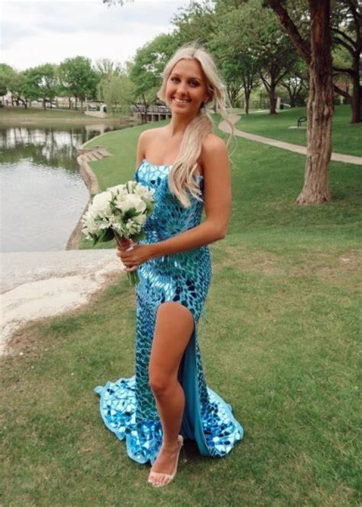 Brooke Roberts as seen in a picture that was taken in April 2021