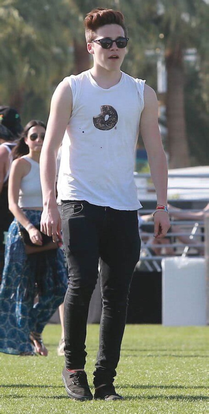 Brooklyn Beckham during Coachella Fashion 2015