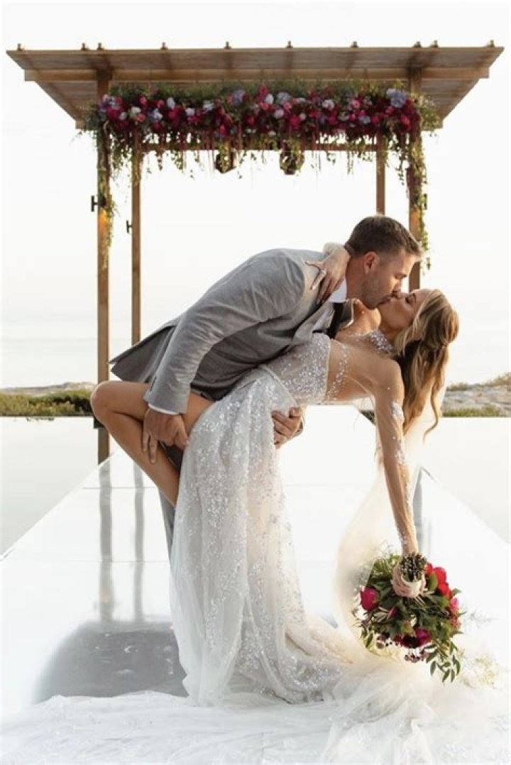 Brooks Koepka and Jena Sims, as seen in July 2019