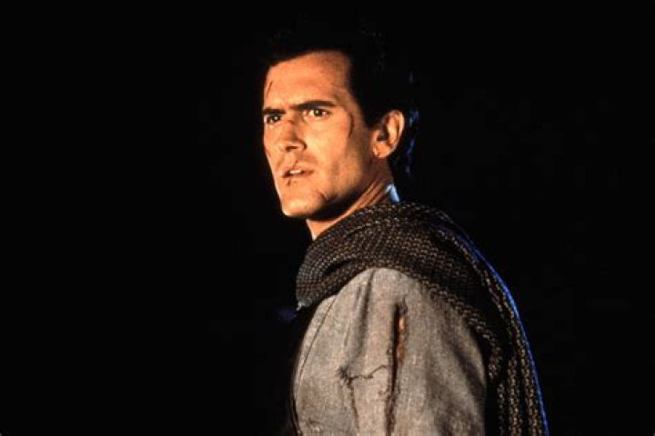 Bruce Campbell with his friend as seen in August 2018