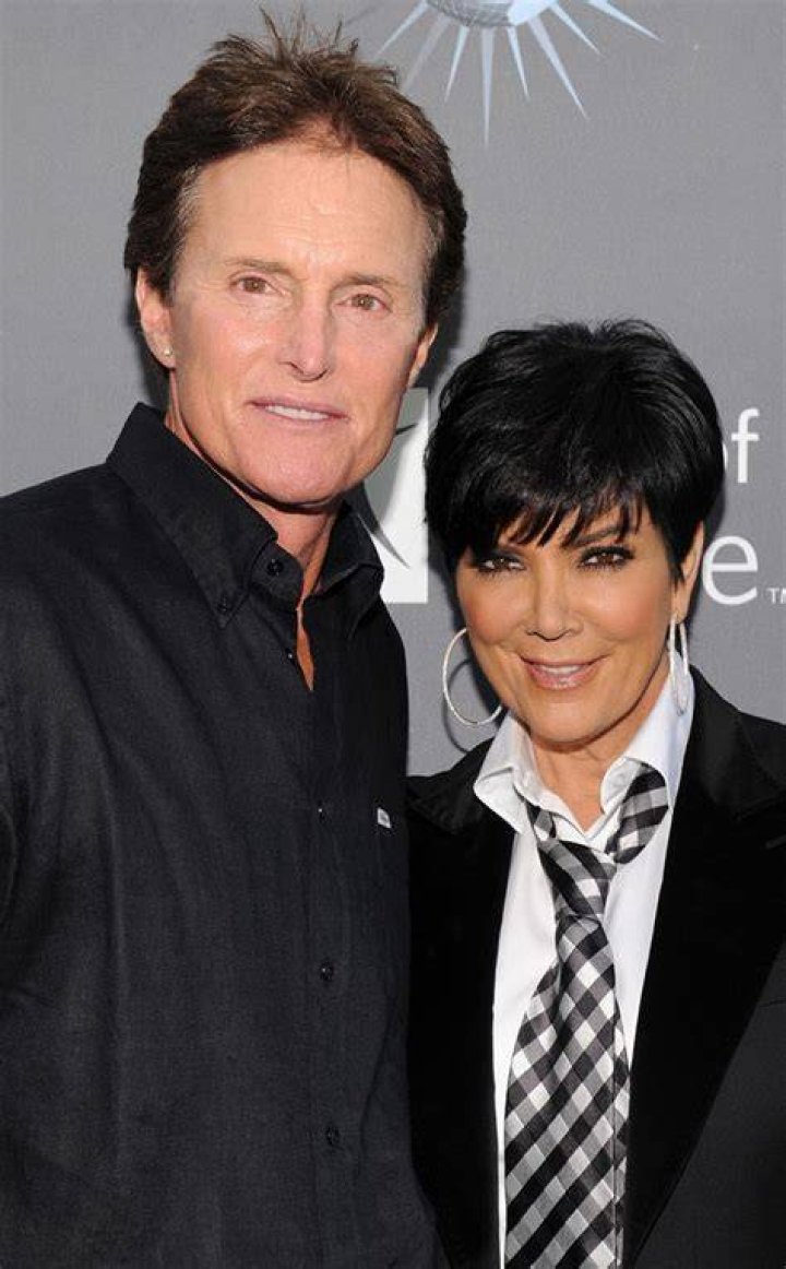 Bruce Jenner and Kris Jenner before their divorce