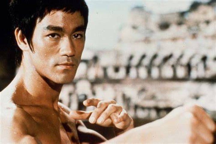 Bruce Lee in a still from his movie “Fist of Fury”