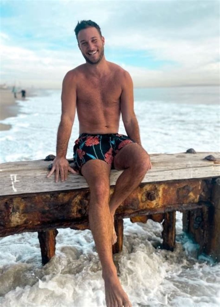 Bryce Hirschberg as seen in a selfie that was taken in Los Angeles, California in June 2020
