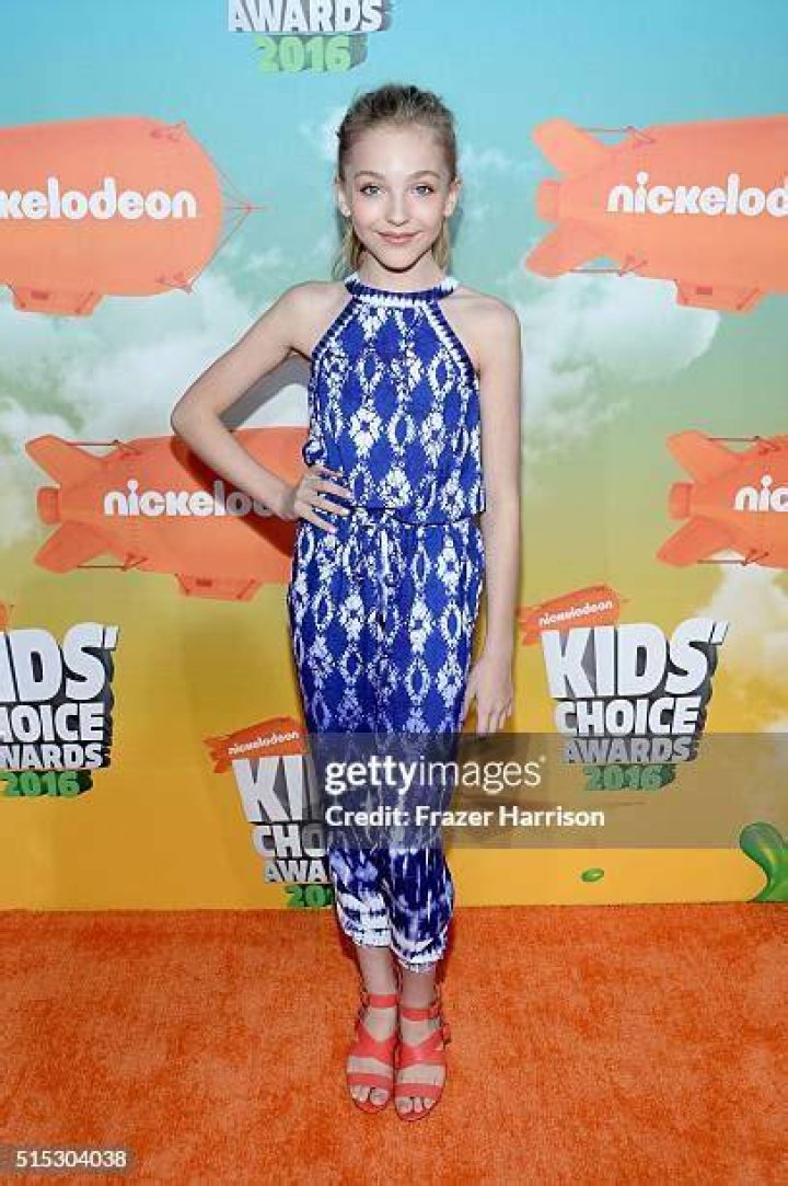 Brynn Rumfallo at the Nickelodeon's Kids' Choice Awards in March 2016