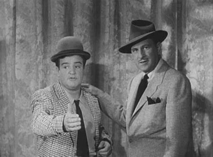 Bud Abbott (Right) and Louis Francis 'Lou' Costello as seen in a still